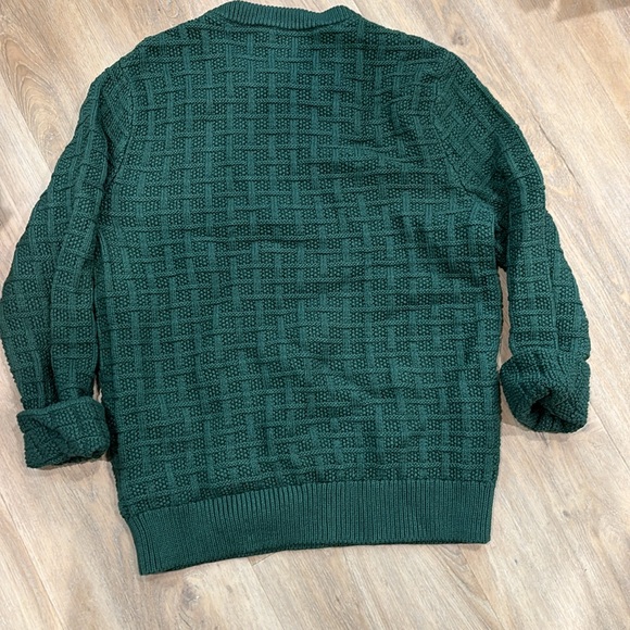 JCREW GREEN KNIT SWEATER - Picture 2 of 2